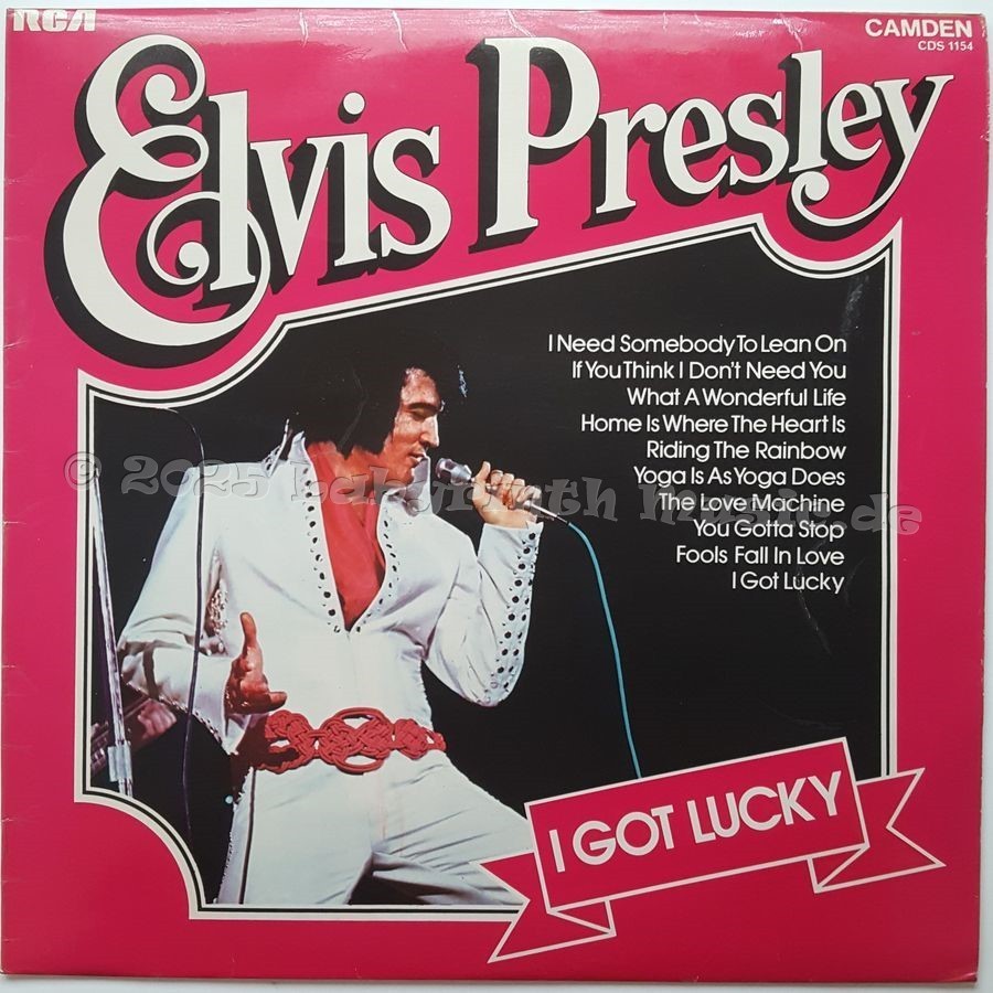 Elvis Presley - I Got Lucky • 12" Vinyl LP - Labyrinth Music