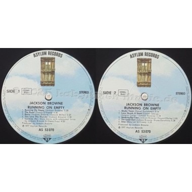 Jackson Browne - Running On Empty • 12" Vinyl LP • MINT - Labyrinth Music