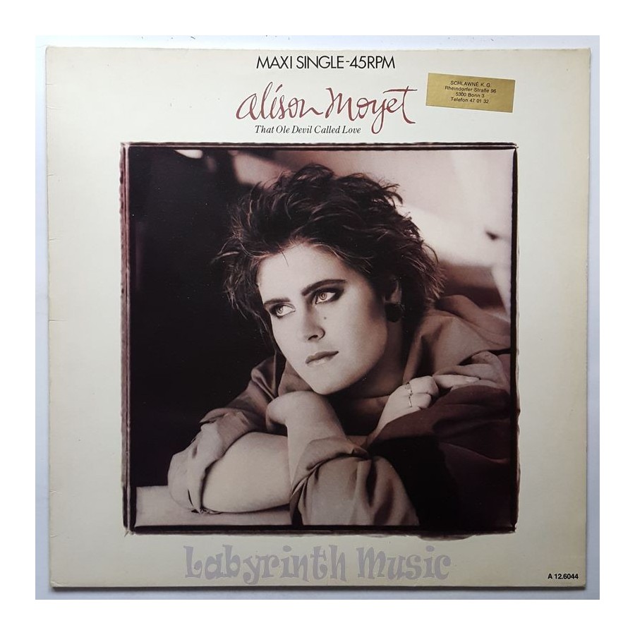 Alison Moyet - That Ole Devil Called Love • 12" Vinyl Maxi - Labyrinth Music