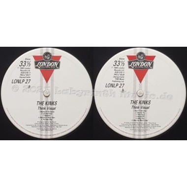 The Kinks - Think Visual • 12" Vinyl LP • EX - Labyrinth Music