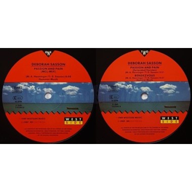 Deborah Sasson - Passion And Pain • 12" Vinyl Maxi • MINT - Labyrinth Music