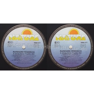 Rainhard Fendrich - A Winzig Klaner Tropfen Zeit • 12" Vinyl LP • MINT - Labyrinth Music