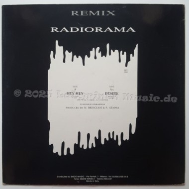 Radiorama - Hey Hey • 12" Vinyl Maxi - Labyrinth Music