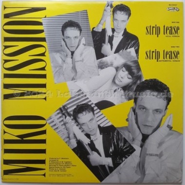 Miko Mission - Strip Tease • 12" Vinyl Maxi - Labyrinth Music