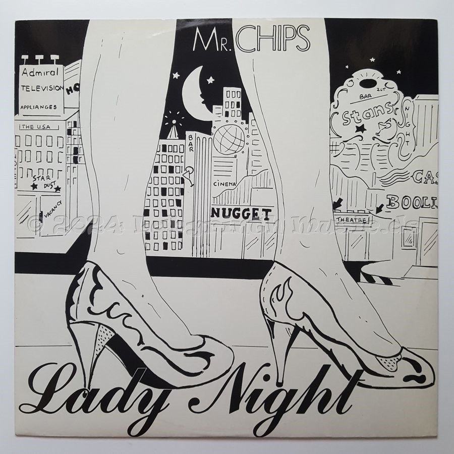 Mr. Chips - Lady Night • 12" Vinyl Maxi • NM - Labyrinth Music