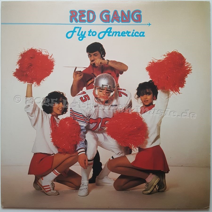 Red Gang - Fly To America • 12" Vinyl Maxi • EX - Labyrinth Music