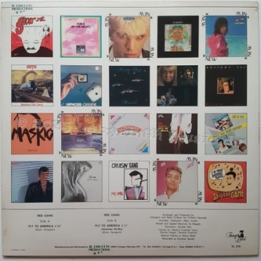 Red Gang - Fly To America • 12" Vinyl Maxi • EX - Labyrinth Music