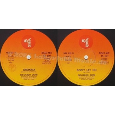 Riccardo Cioni - Arizona • 12" Vinyl Maxi • EX - Labyrinth Music