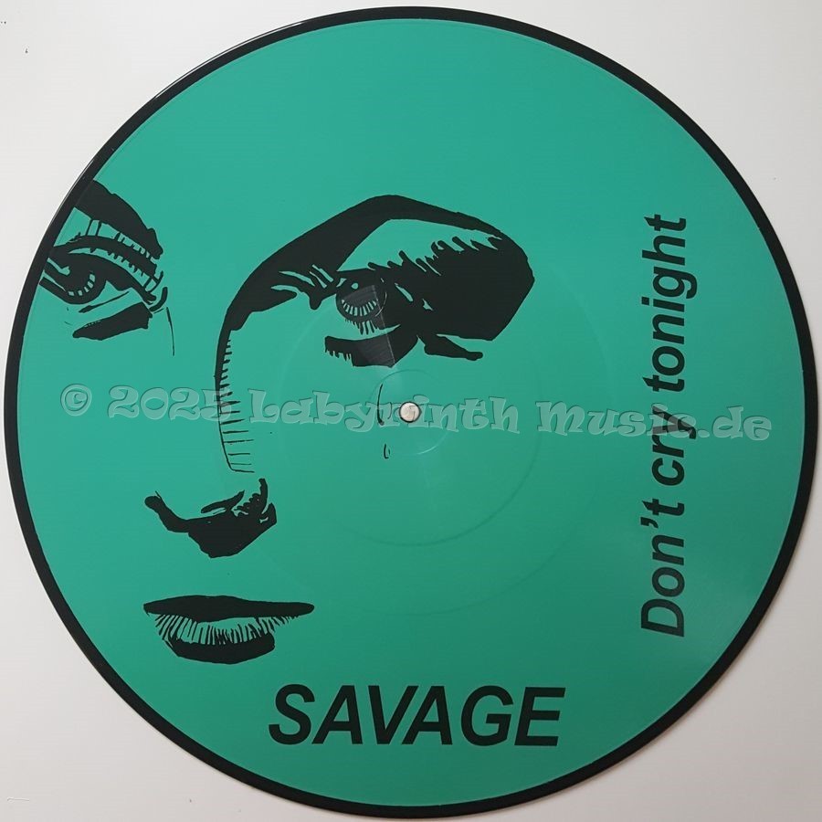 Savage - Don't Cry Tonight • 12" Vinyl Maxi • MINT - Labyrinth Music