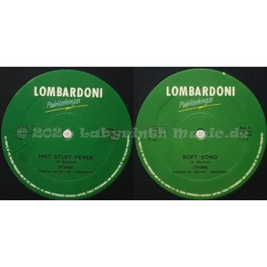 Divina - Hot Stuff Fever • 12" Vinyl Maxi - Labyrinth Music