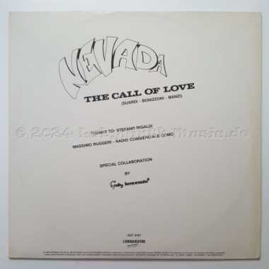Nevada - The Call Of Love • 12" Vinyl Maxi • EX - Labyrinth Music