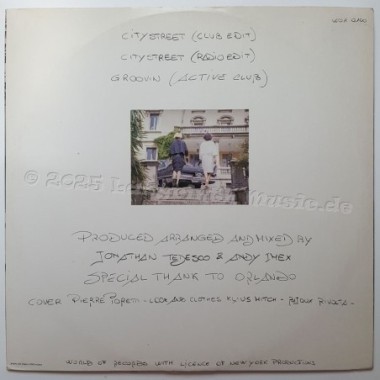 Rhythm Talk - Citystreet • 12" Vinyl Maxi • EX - Labyrinth Music