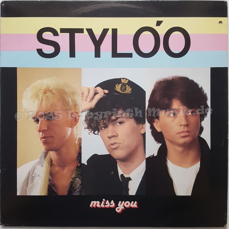 Stylóo - Miss You • 12" Vinyl Maxi • EX - Labyrinth Music