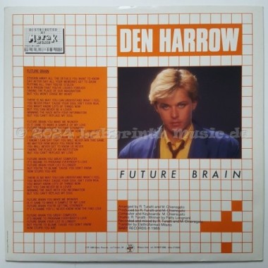 Den Harrow - Future Brain • 12" Vinyl Maxi • NM - Labyrinth Music
