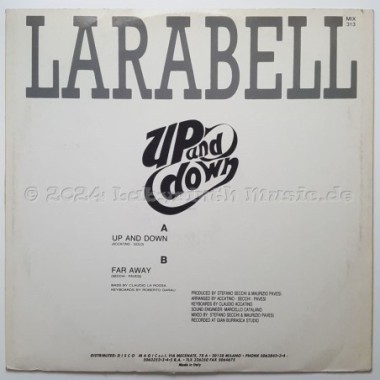 Larabell - Up And Down • 12" Vinyl Maxi • EX - Labyrinth Music