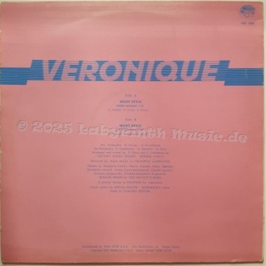 Veronique - Night Style • 12" Vinyl Maxi - Labyrinth Music