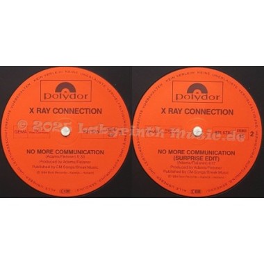 X Ray Connection - No More Communication • 12" Vinyl Maxi • EX - Labyrinth Music