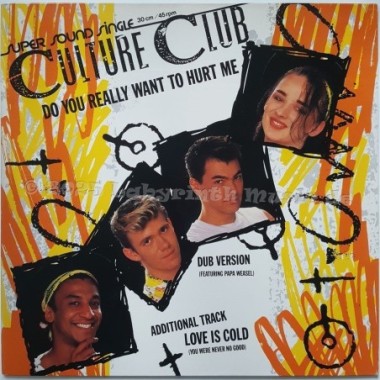 Culture Club - Do You Really Want To Hurt Me • 12" Vinyl Maxi • NM - Labyrinth Music