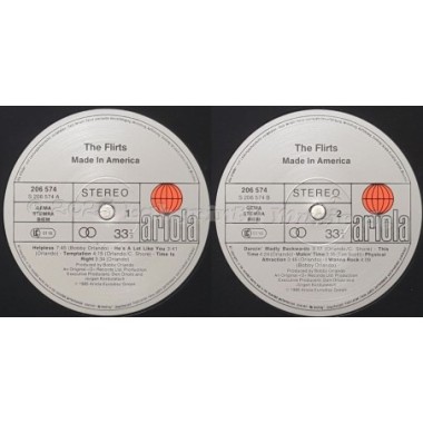 The Flirts - Made In America • 12" Vinyl LP • EX - Labyrinth Music
