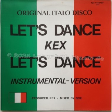 Kex - Let's Dance • 12" Vinyl Maxi • MINT - Labyrinth Music