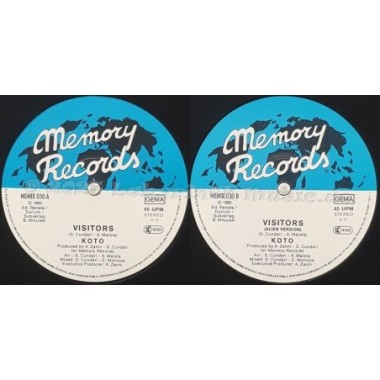 Koto - Visitors • 12" Vinyl Maxi • NM - Labyrinth Music