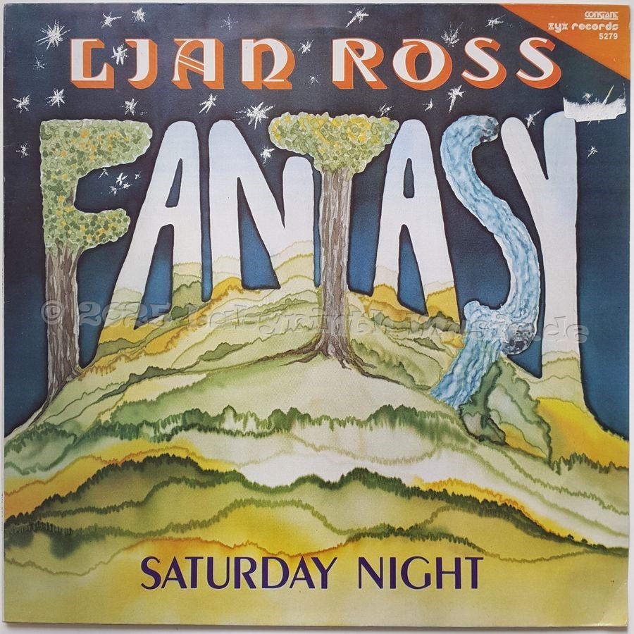 Lian Ross - Fantasy • 12" Vinyl Maxi • MINT - Labyrinth Music
