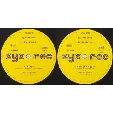 Lian Ross - Fantasy • 12" Vinyl Maxi • MINT - Labyrinth Music