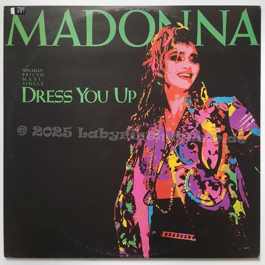 Madonna - Dress You Up • 12" Vinyl Maxi • EX - Labyrinth Music