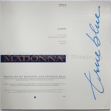 Madonna - True Blue • 12" Vinyl Maxi • NM - Labyrinth Music