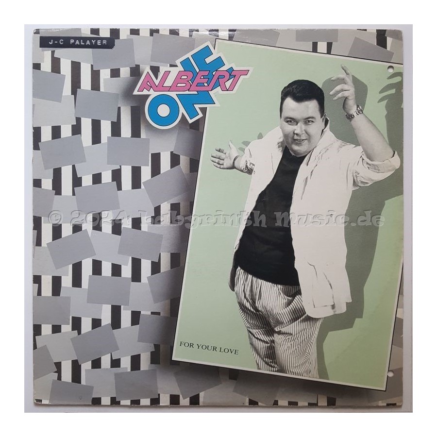 Albert One - For Your Love • 12" Vinyl Maxi - Labyrinth Music