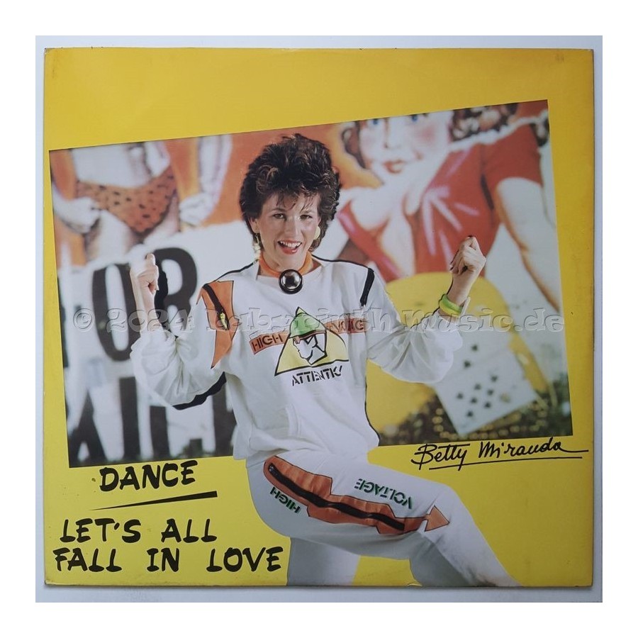 Betty Miranda - Dance • 12" Vinyl Maxi • EX - Labyrinth Music