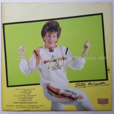 Betty Miranda - Dance • 12" Vinyl Maxi • EX - Labyrinth Music