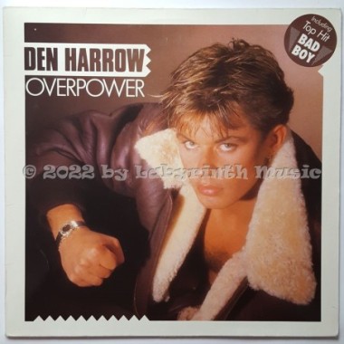 Den Harrow - Overpower • 12" Vinyl LP - Labyrinth Music