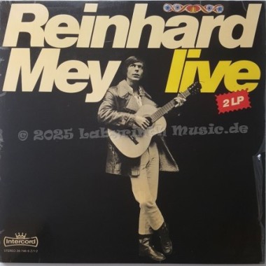 Reinhard Mey - Live • 12" Vinyl LP • EX - Labyrinth Music
