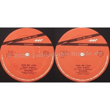 Susanne - Give Me Love • 12" Vinyl Maxi - Labyrinth Music