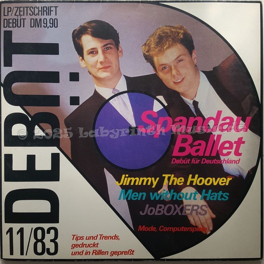 Various - Debüt LP / Zeitschrift Ausgabe 1 (11/83) • 12" Vinyl LP • EX - Labyrinth Music