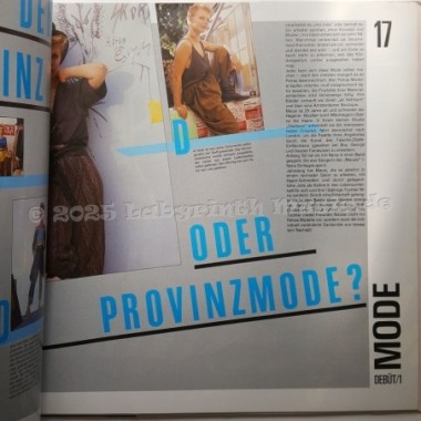 Various - Debüt LP / Zeitschrift Ausgabe 1 (11/83) • 12" Vinyl LP • EX - Labyrinth Music