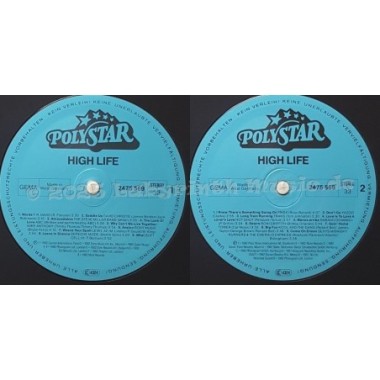 Various - High Life • 12" Vinyl LP - Labyrinth Music