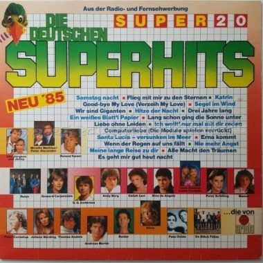 Various - Super 20 • Die Deutschen Superhits Neu '85 • 12" Vinyl LP - Labyrinth Music