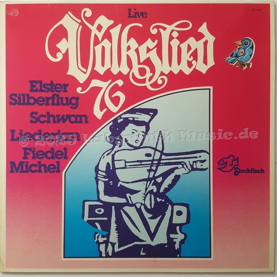 Various - Volkslied '76 (Live) • 12" Vinyl LP • EX - Labyrinth Music
