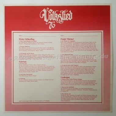 Various - Volkslied '76 (Live) • 12" Vinyl LP • EX - Labyrinth Music