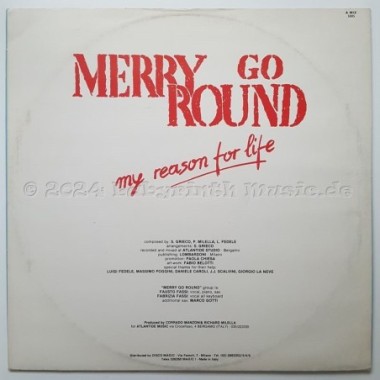 Merry Go Round - My Reason For Life • 12" Vinyl Maxi • EX - Labyrinth Music