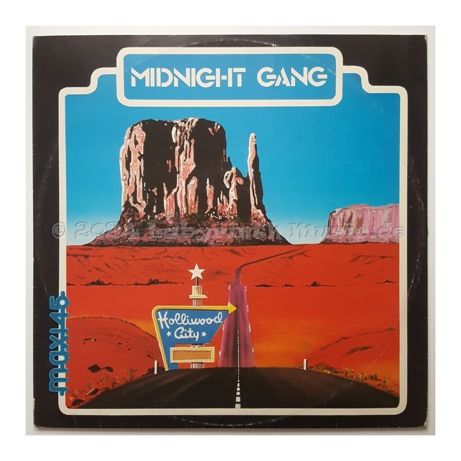 Midnight Gang - Holliwood City • 12" Vinyl Maxi - Labyrinth Music