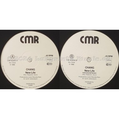 Chang - New Life • 12" Vinyl Maxi • EX - Labyrinth Music