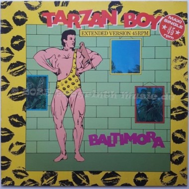 Baltimora - Tarzan Boy • Extended Version • 12" Vinyl Maxi • EX - Labyrinth Music