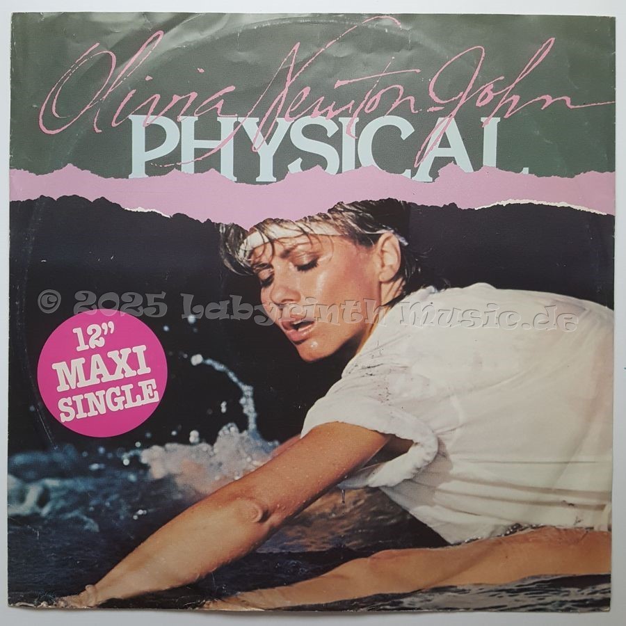 Olivia Newton-John - Physical • 12" Vinyl Maxi - Labyrinth Music