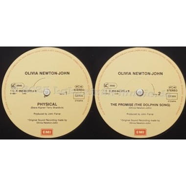 Olivia Newton-John - Physical • 12" Vinyl Maxi - Labyrinth Music