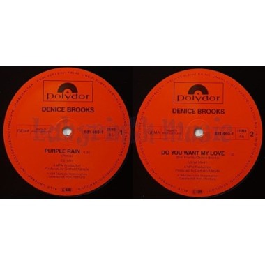 Denice Brooks - Purple Rain • 12" Vinyl Maxi • NM - Labyrinth Music