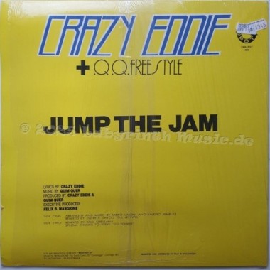 Crazy Eddie + Q.Q. Freestyle - Jump The Jam • 12" Vinyl Maxi • EX - Labyrinth Music