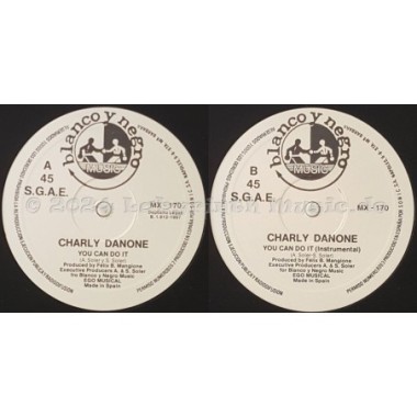 Charly Danone - You Can Do It • 12" Vinyl Maxi • MINT - Labyrinth Music